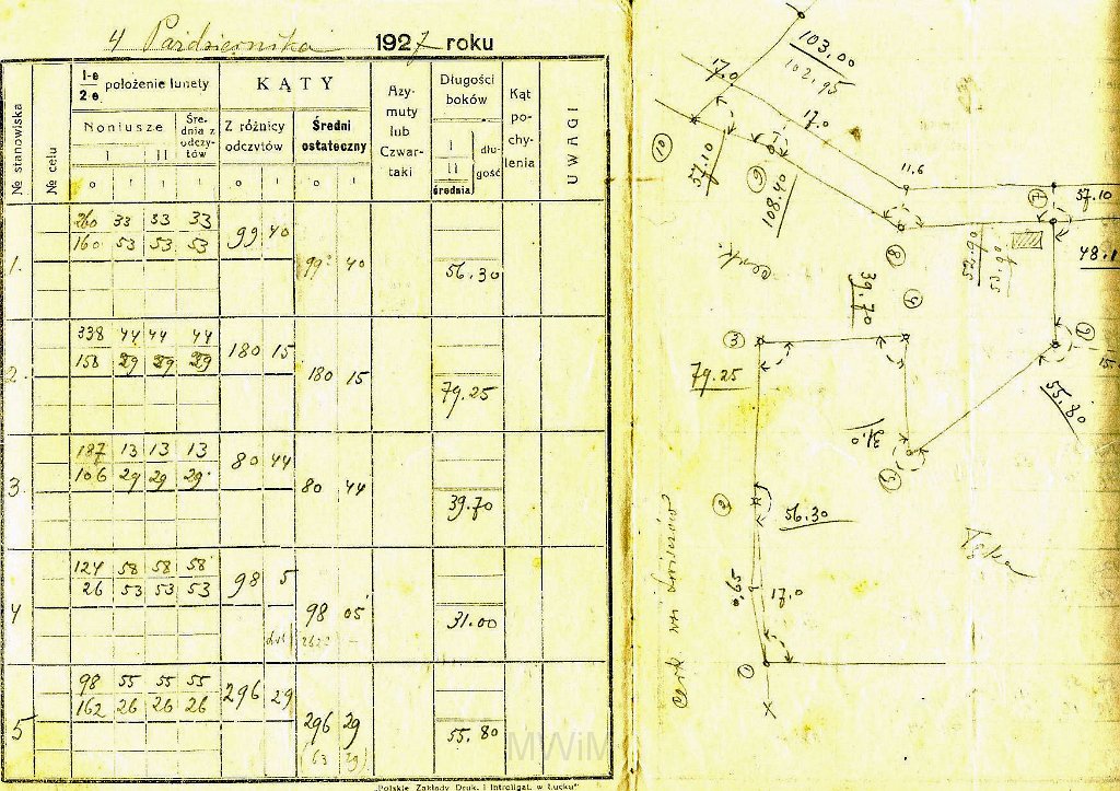 KKE 5968-3a.jpg - Dok. Parcelacja, Świszczów, gmina Jarosławicze, powiat Dubno, 1935 r.